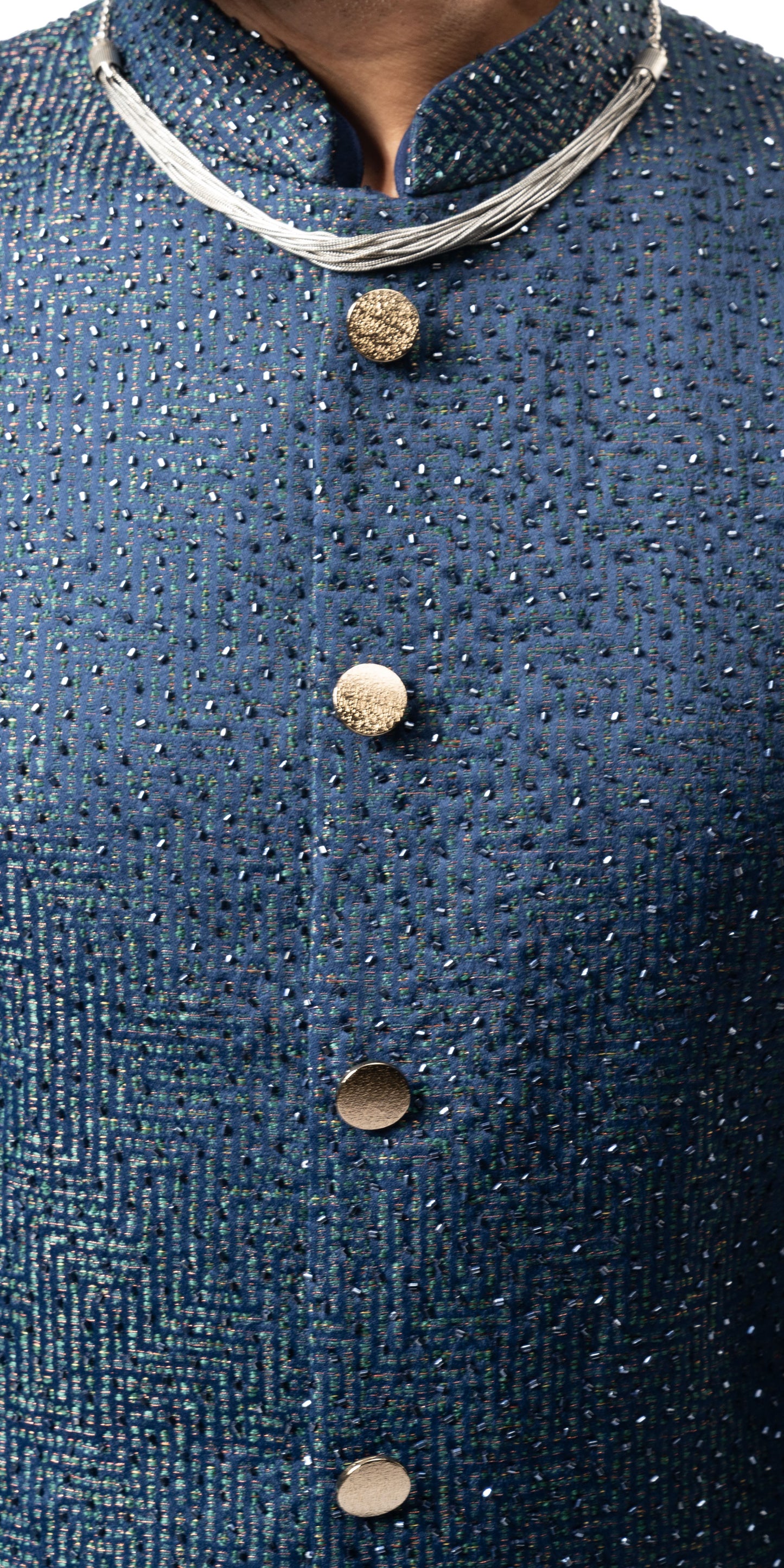 Navy Tex-Galaxy Highlight Bundi