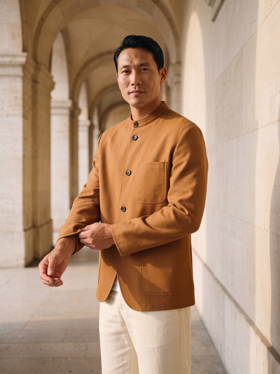 Chore Jacket in Ochre
