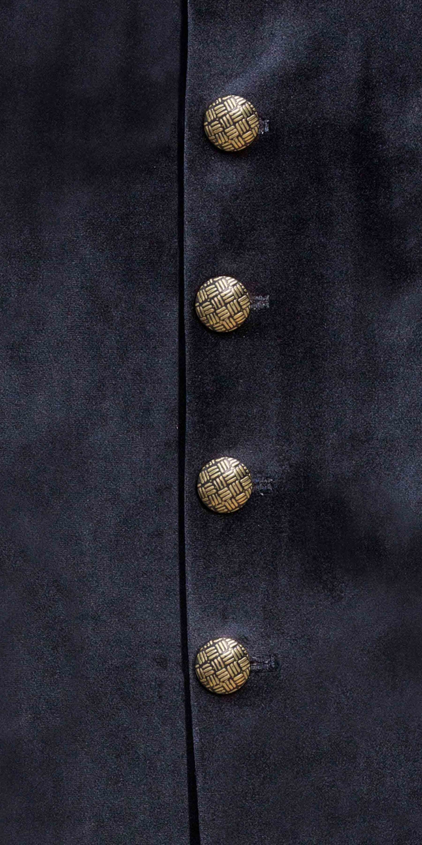 Sujaan Navy Velvet Sherwani