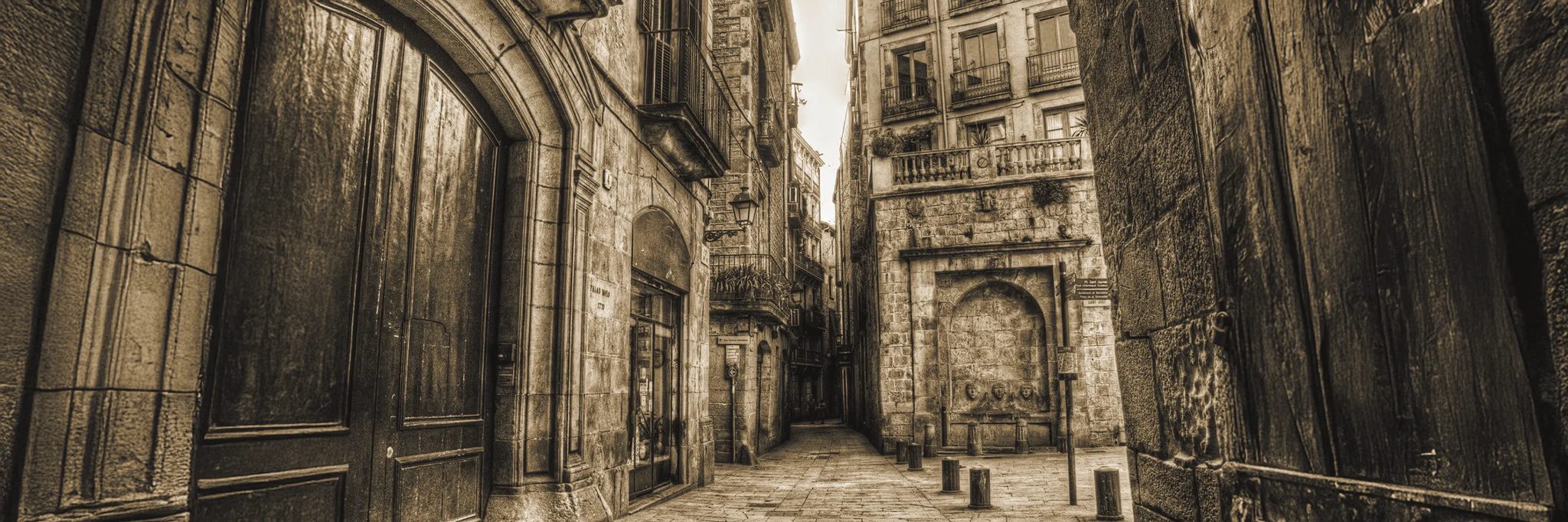 Barcelona: A City in Sepia and Sunlight
