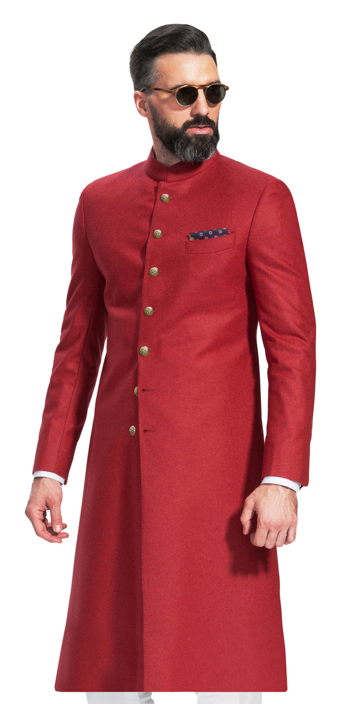 Gurhkan Ruby Sherwani