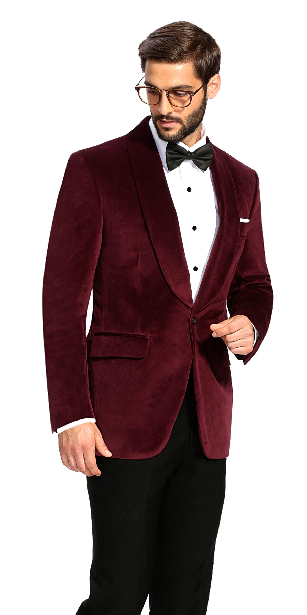 Amalfi Merlot Tuxedo Suit