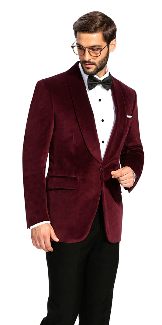 Amalfi Merlot Tuxedo Suit