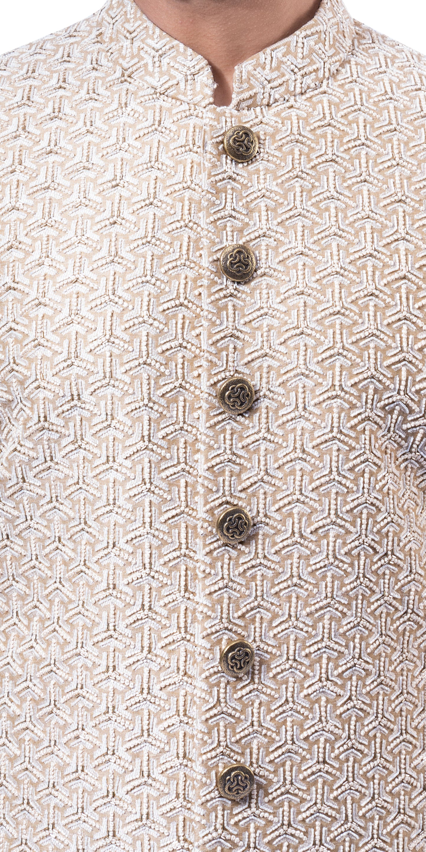Vanilla Lamp Highlight Open Sherwani