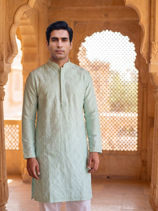 Kurta Set in Mint