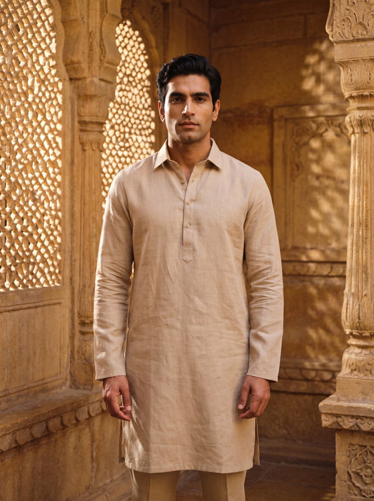 Kurta Set in Sand