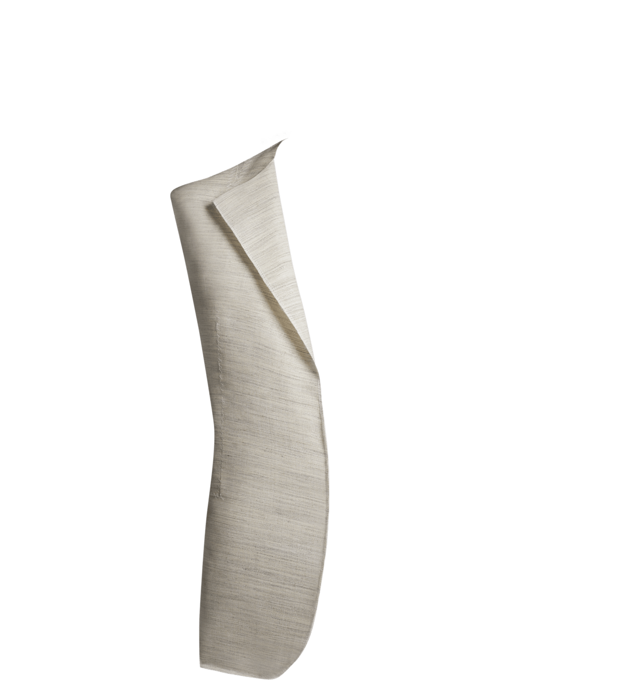 Outer fabric, left front