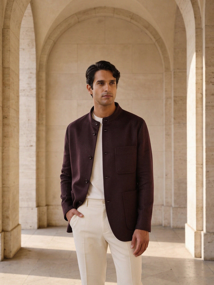 Chore Jacket — Burgundy