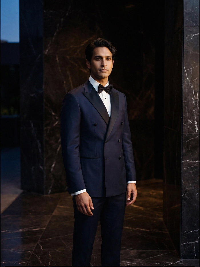 Double-Breasted Tuxedo — Midnight