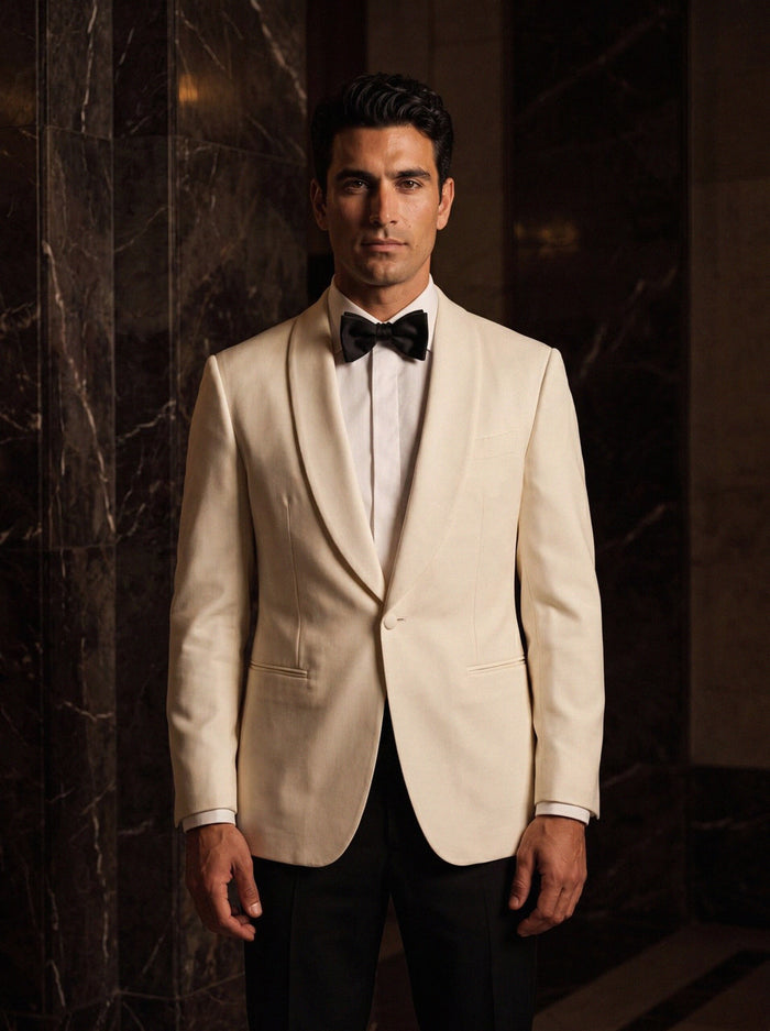 Ivory Dinner Jacket — Ivory