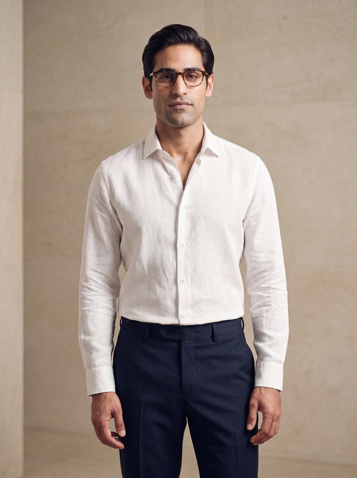 Linen Shirt — White