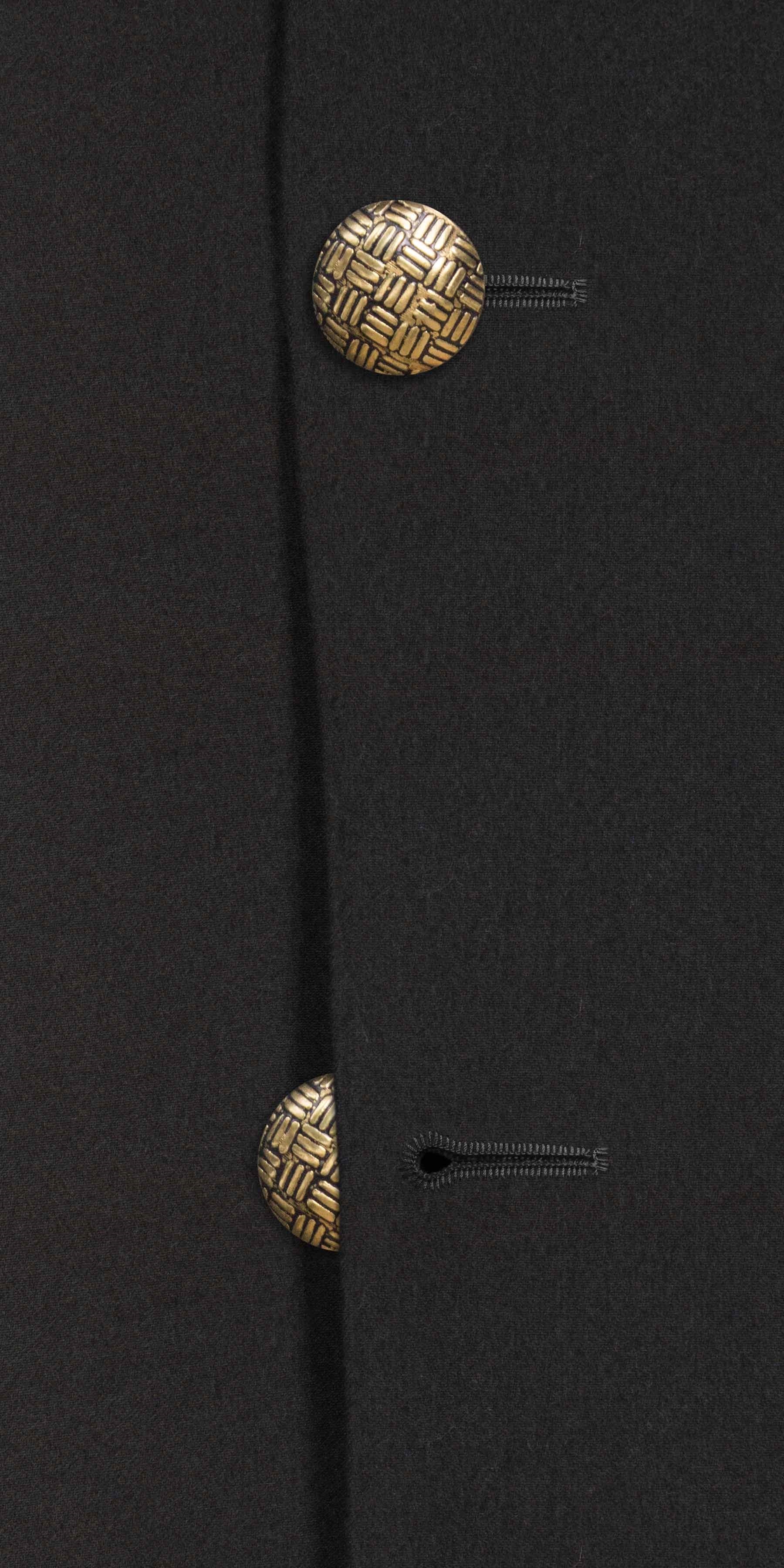 Eshwaan Black Bandhgala