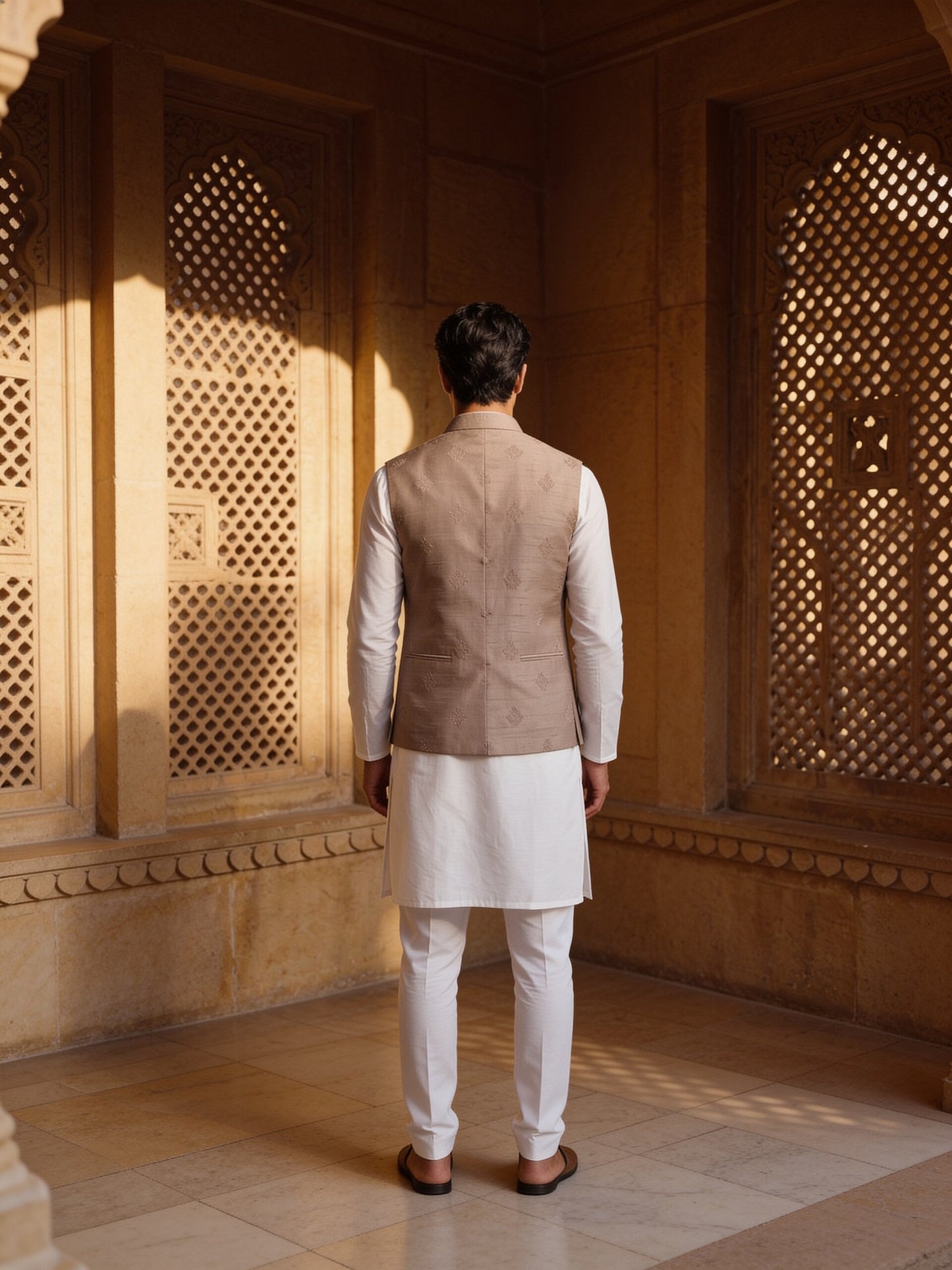 hs26-bandi-waistcoat-taupe back