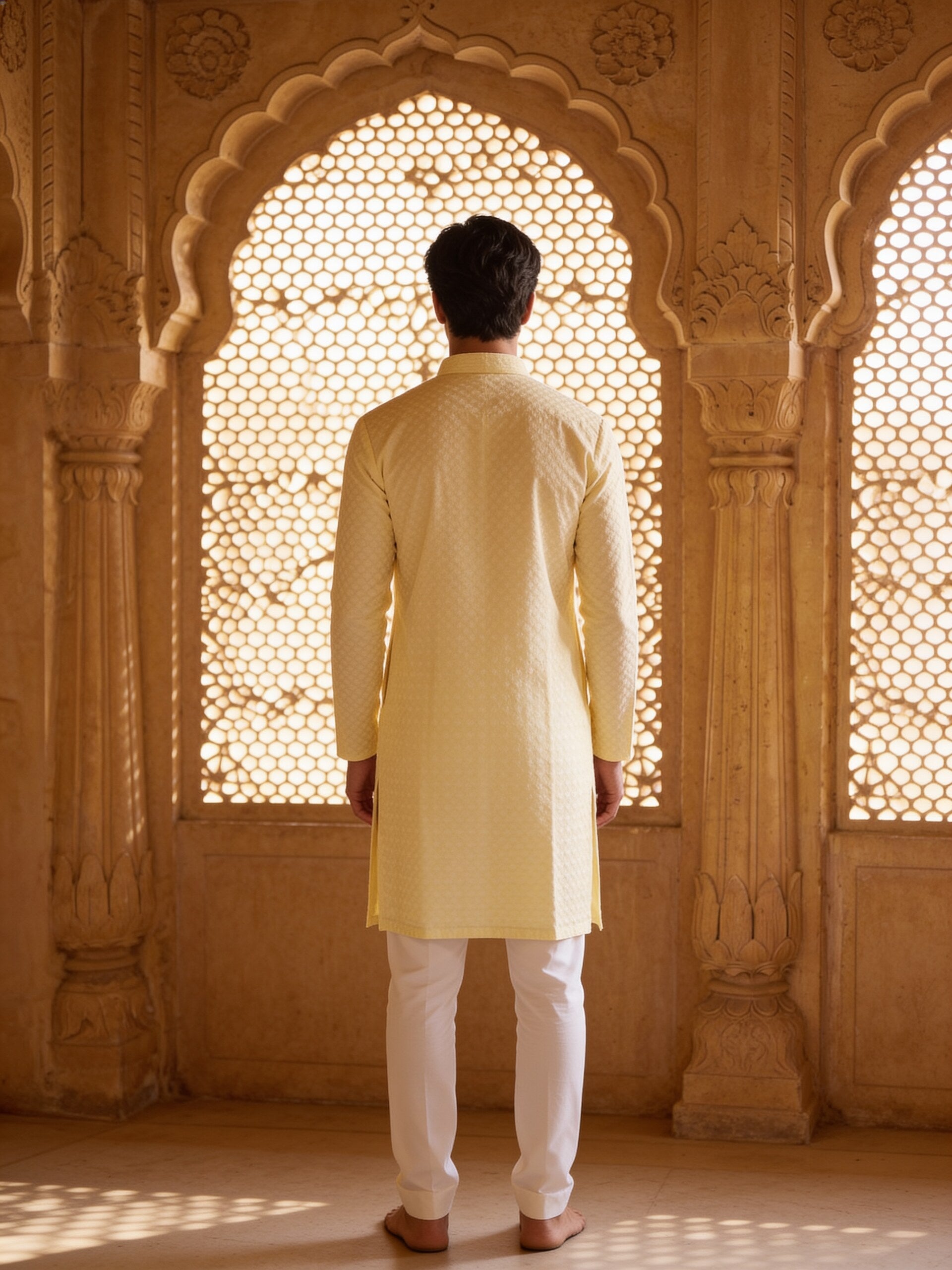 hs26-kurta-set-butter-yellow back