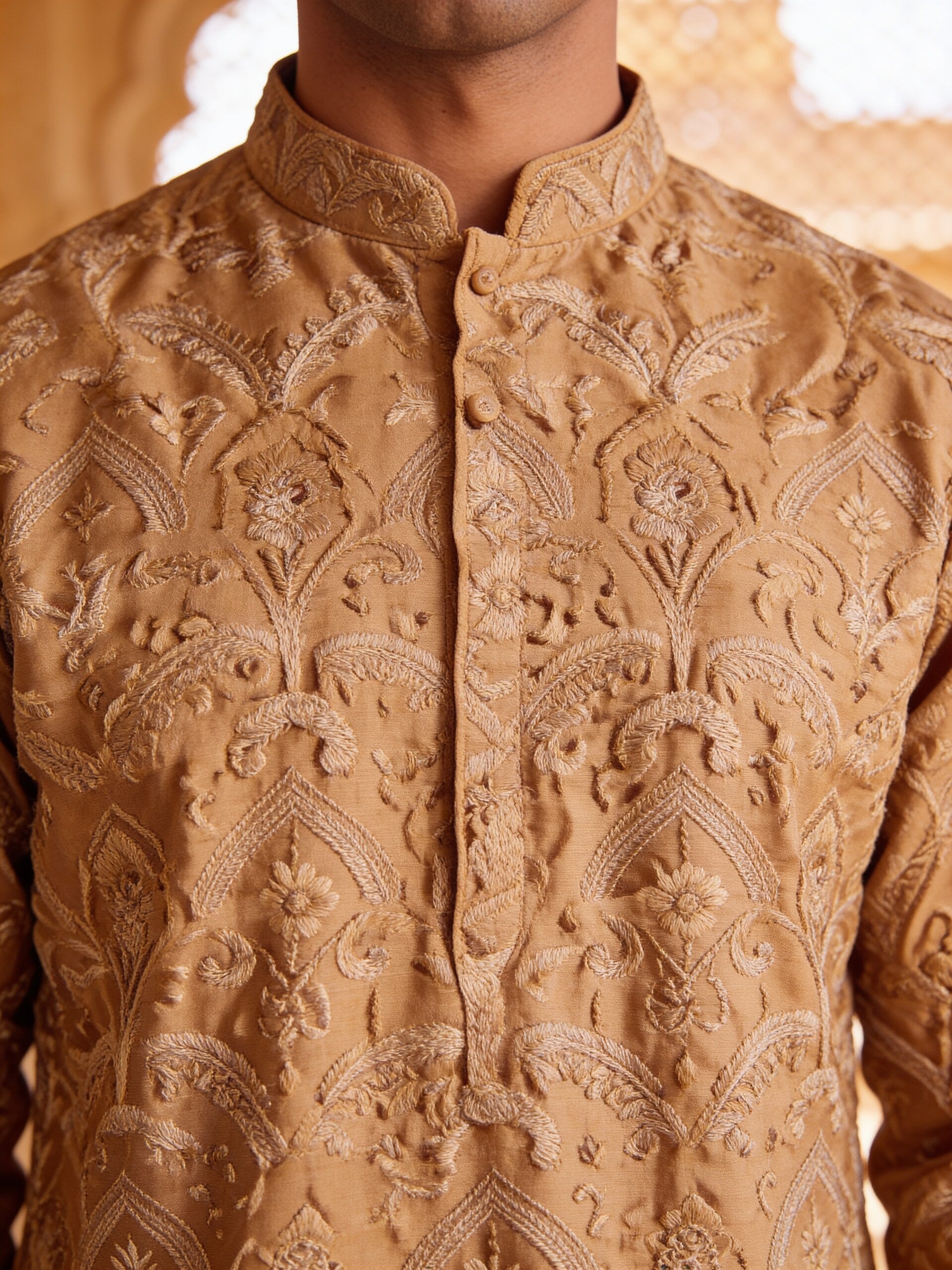hs26-kurta-set-tan macro