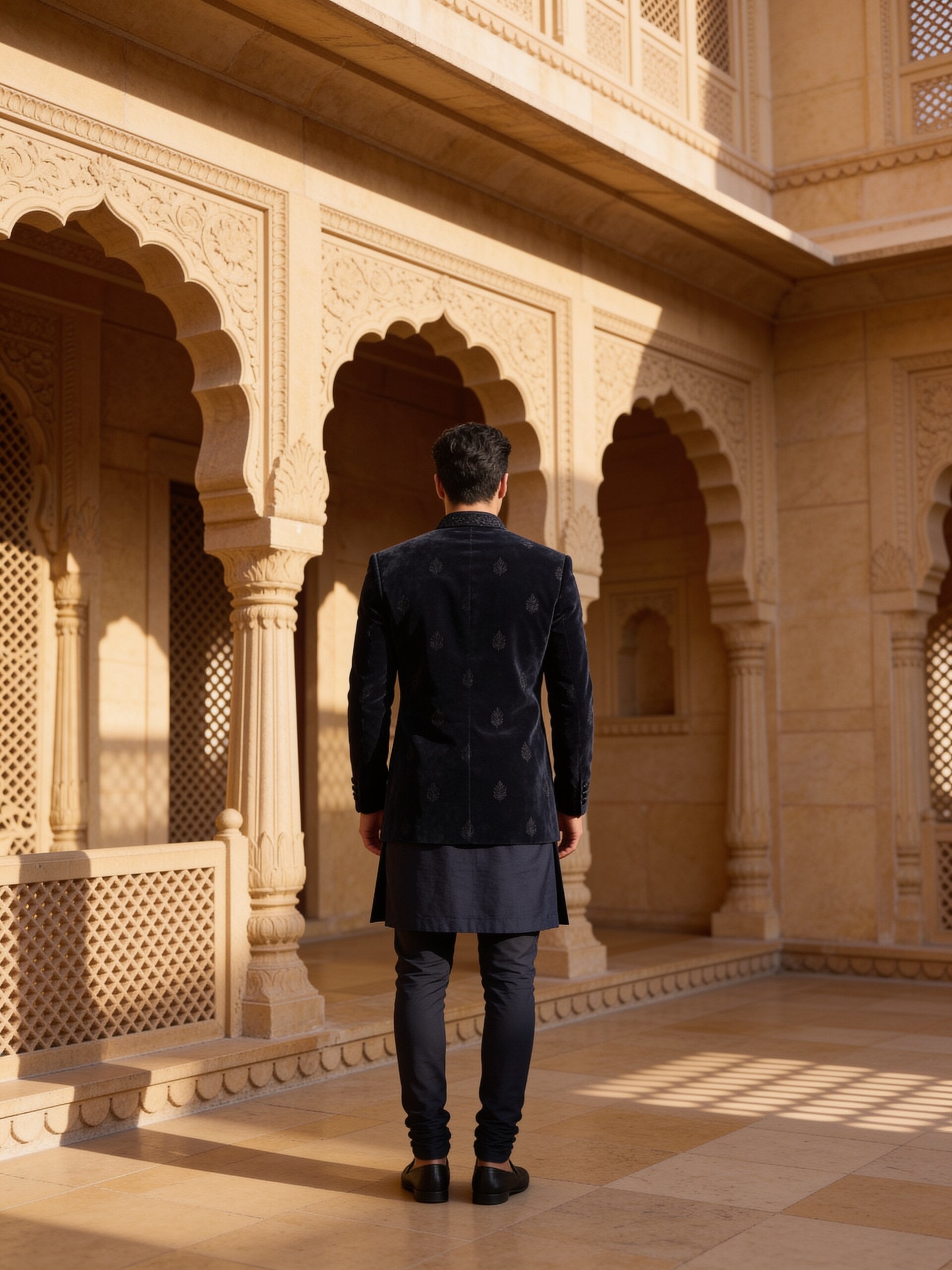 hs26-velvet-sherwani-ink back