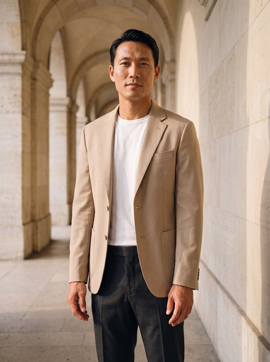 Teba Jacket in Beige