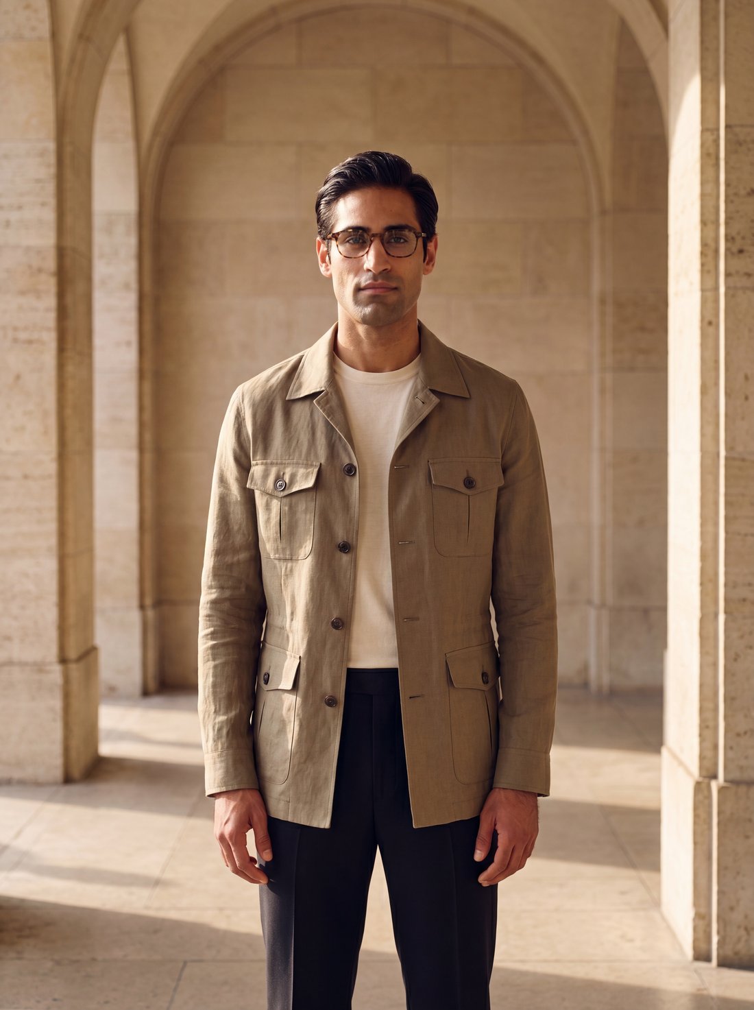 Field Jacket in Khaki