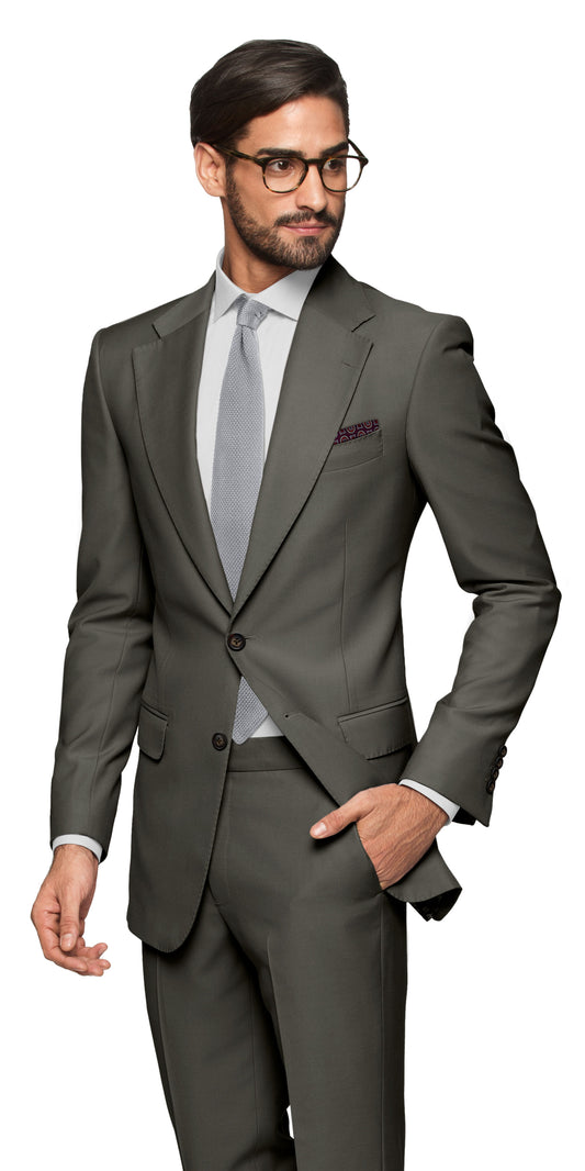 Verona Olive Green Suit