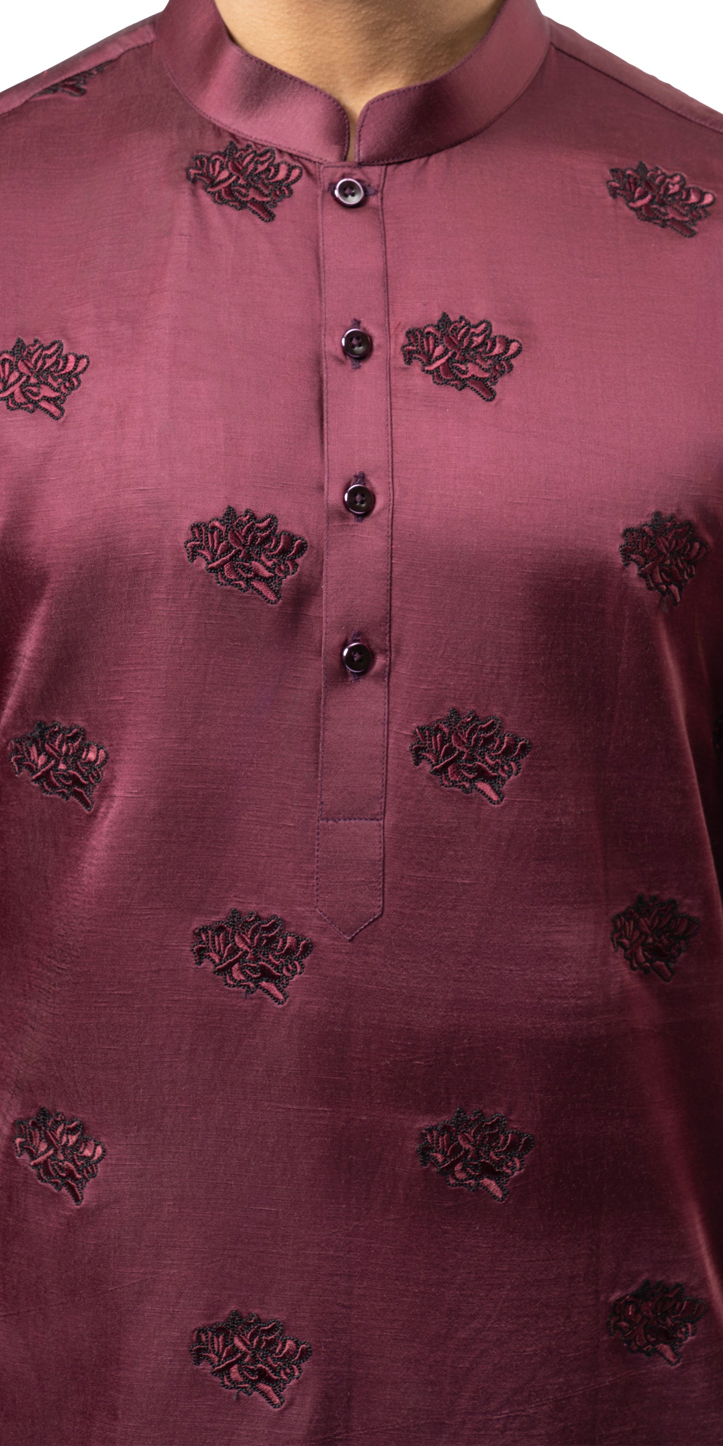 Wine Calendula Kurta