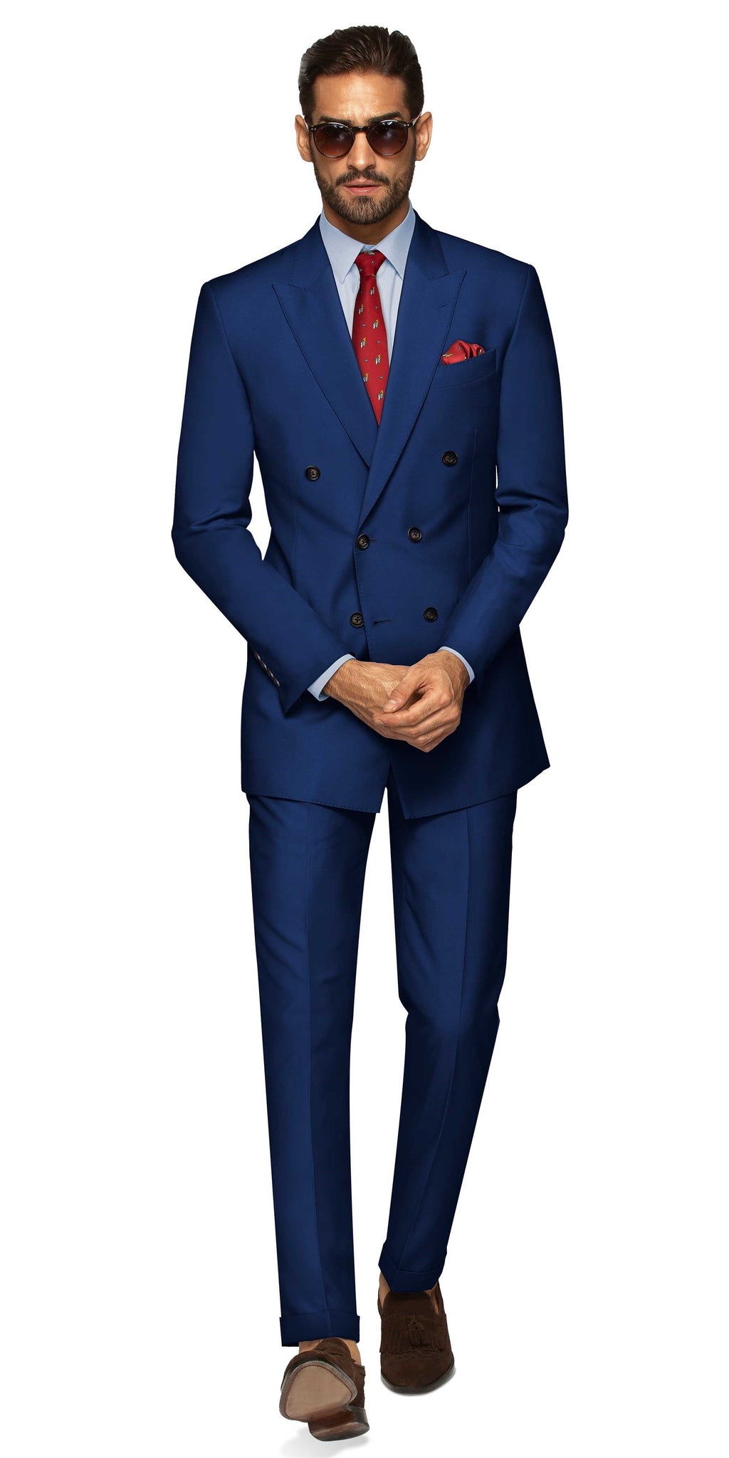 Horsforth Wool Lycra Royal Blue