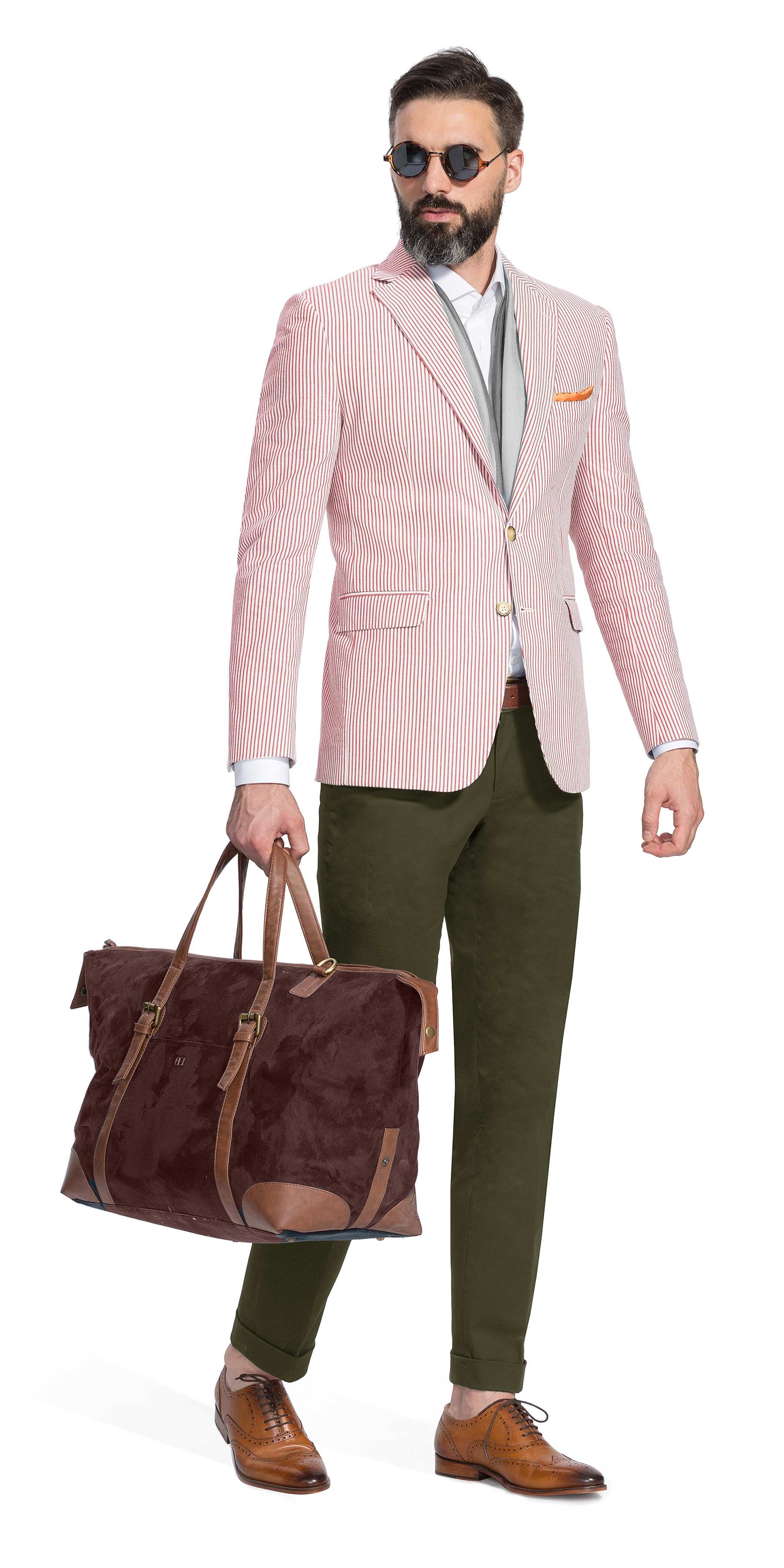 Ravello Red Striped Jacket