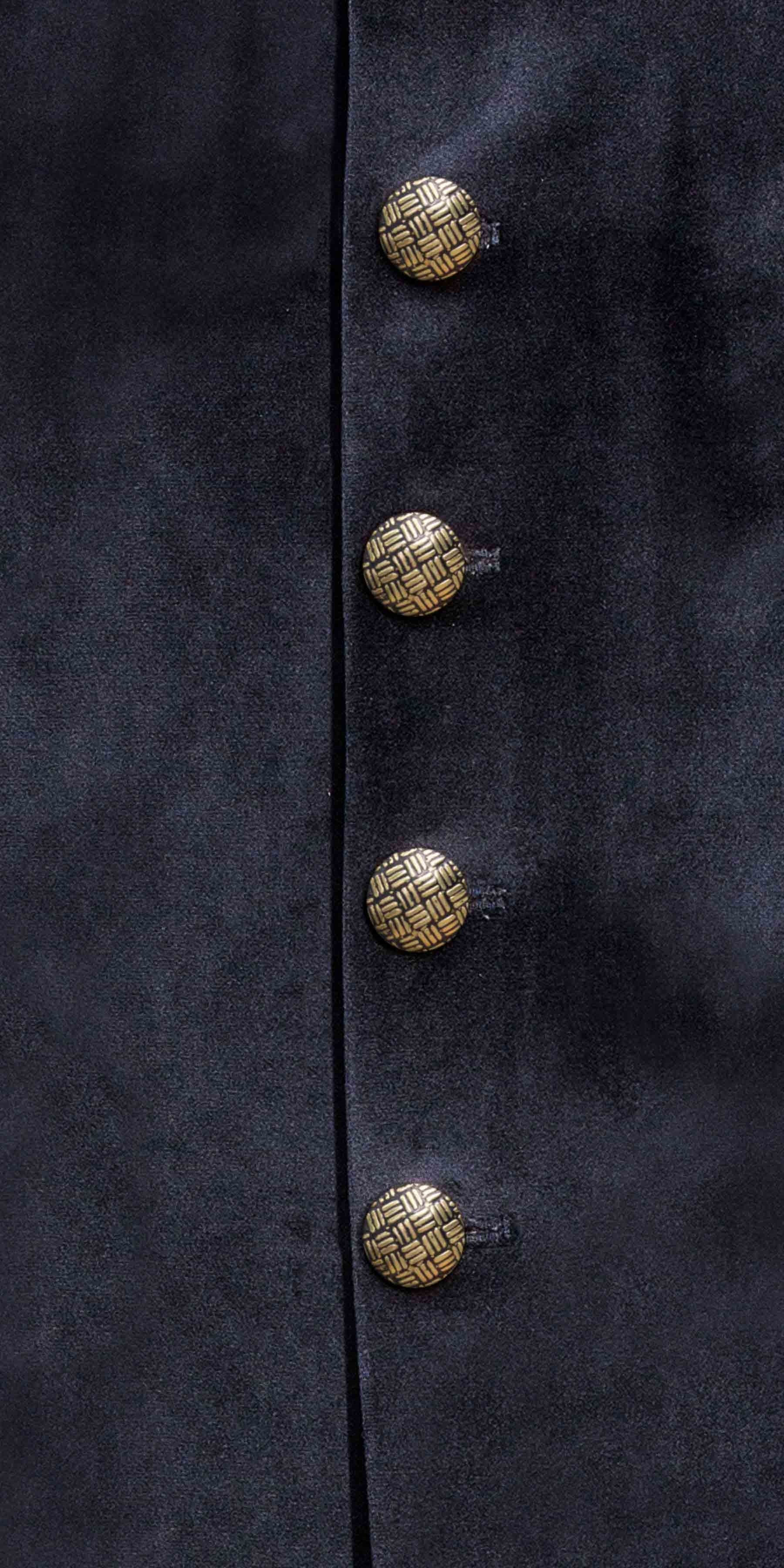 Sujaan Navy Velvet Sherwani
